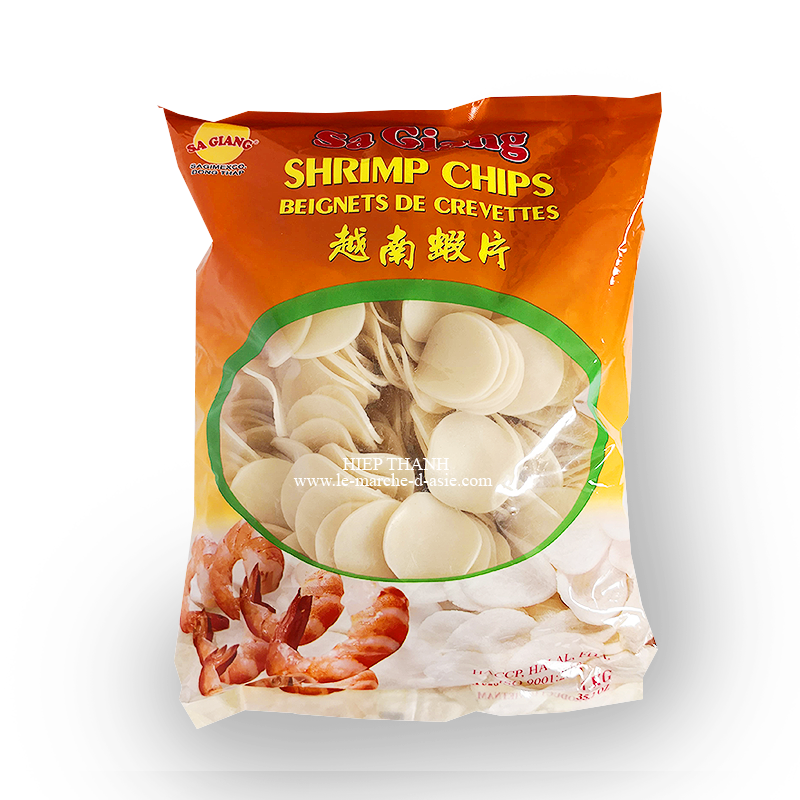 Chips de crevettes bio - 50g, Family chips