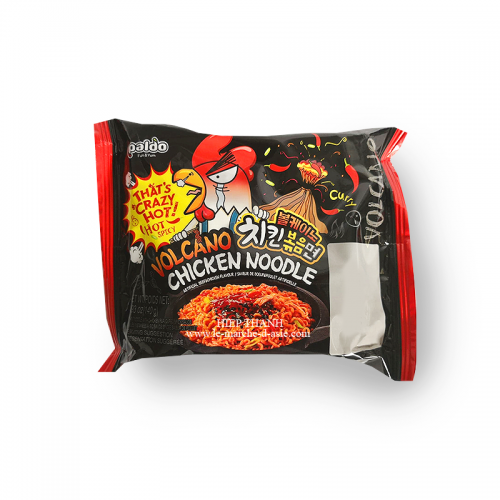 Nouilles Instantanées Volcano Chicken Noodles Hot Spicy Curry 140g