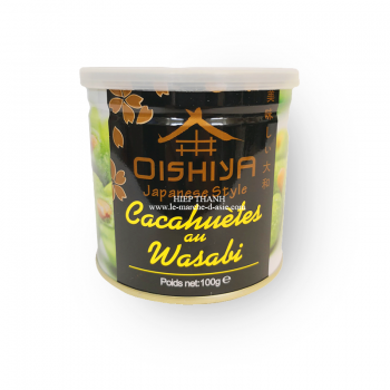 Cacahuètes au Wasabi 100g - Oishiya Japanese Style