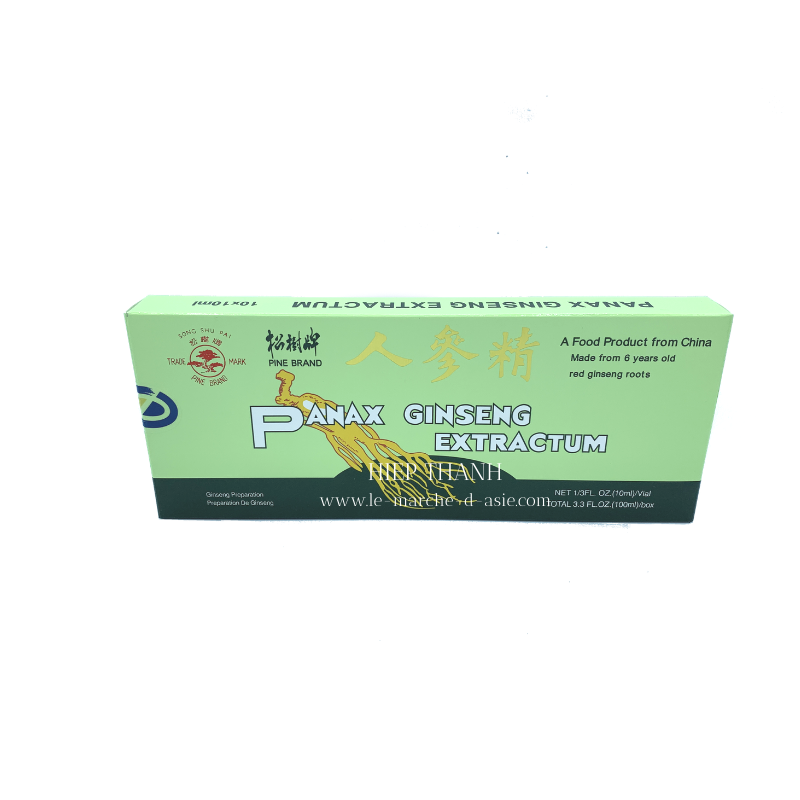 Panax Ginseng Extractum - 10x10mL - Pine Brand