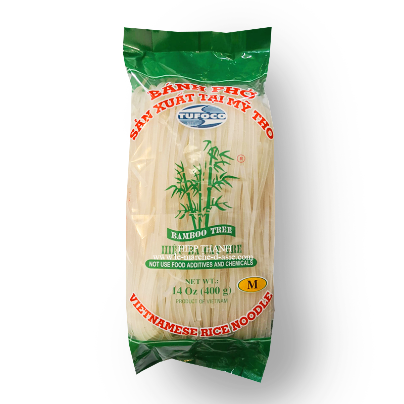 Vermicelles de riz Bánh phở M (3mm) 400g - Bamboo tree Hiệu Ba Cây Tre