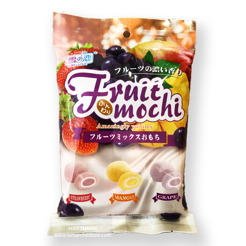 Assortiment de mochi fruité  - Yuki Love