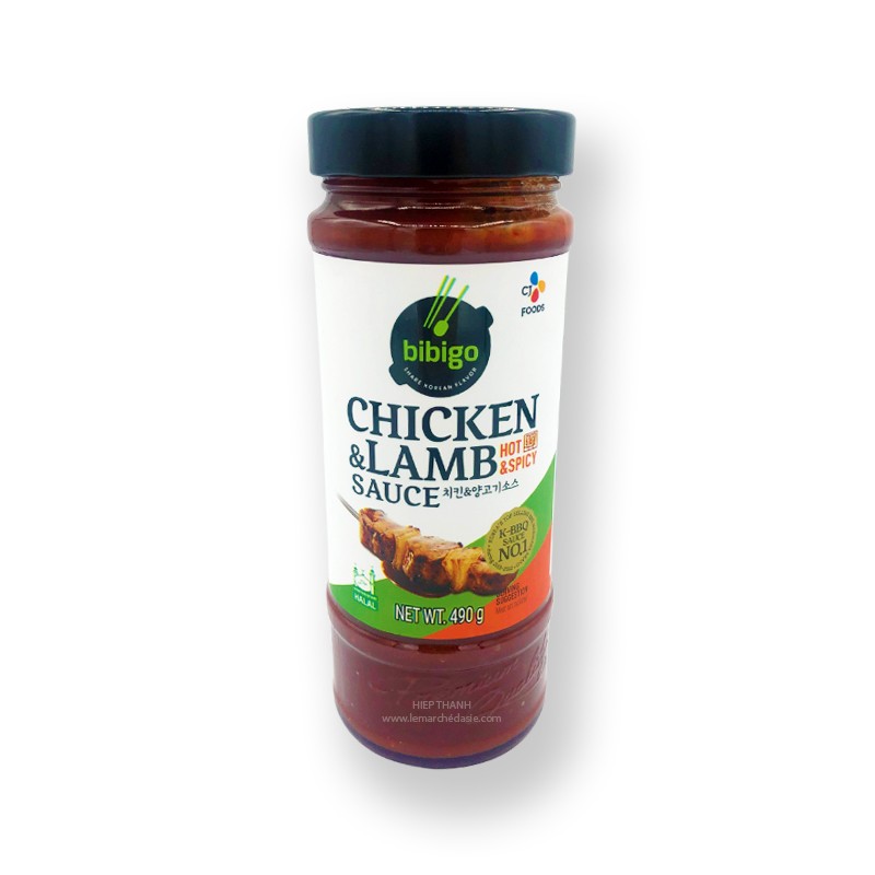 Sauce Chicken &Lamb - Hot&Spicy - 490g - Bibigo