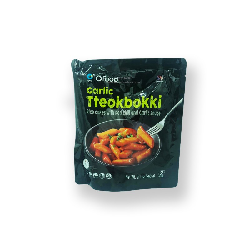 Tteokbokki à l'ail - 260g - O'Food