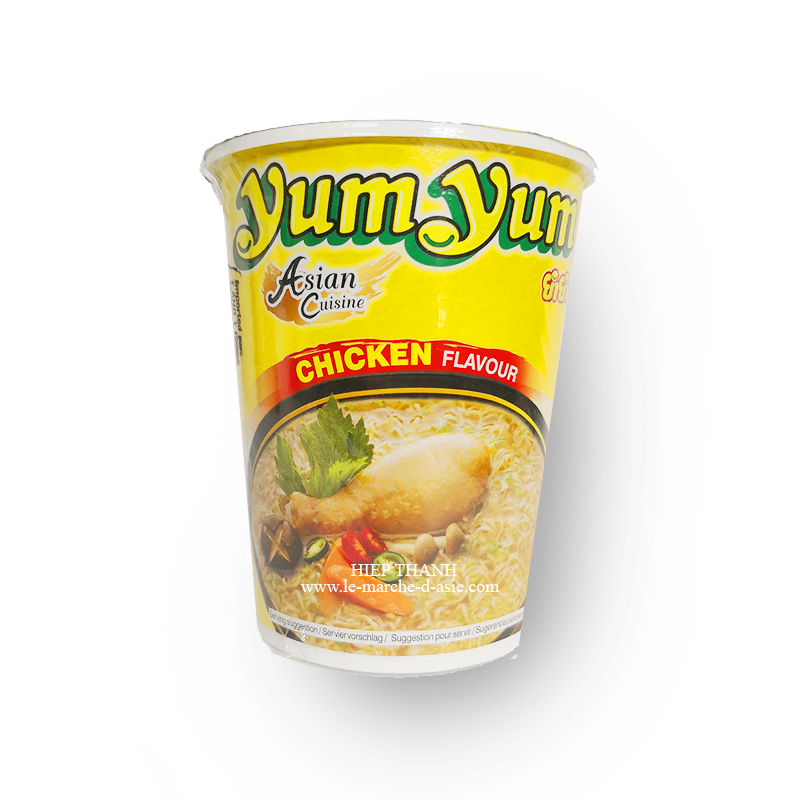 Nouilles instantanées au poulet YUM YUM : le sachet de 60 g à Prix